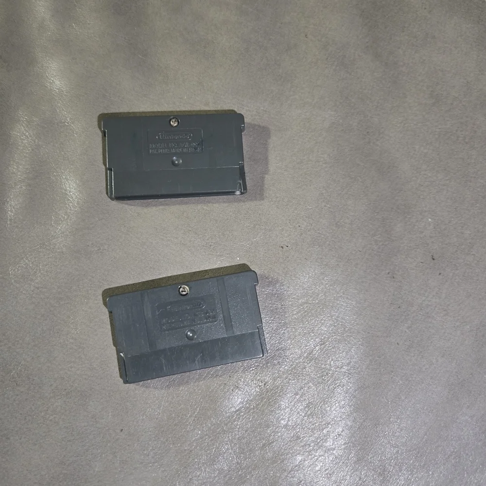 Nintendo Game Boy Advance Game Cartridges Pac- Man Collection And Super Mario 3